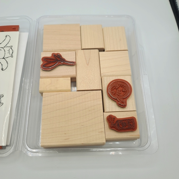 Stamping Up! Stamps Only 3 have been used. 7 to be put together. - Picture 3 of 3